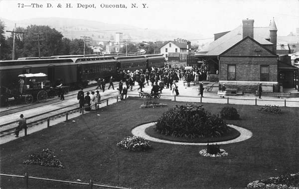 The Delaware & Hudson Depot, Oneonta, New York