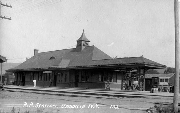 Railroad Station, Unadilla, New York
