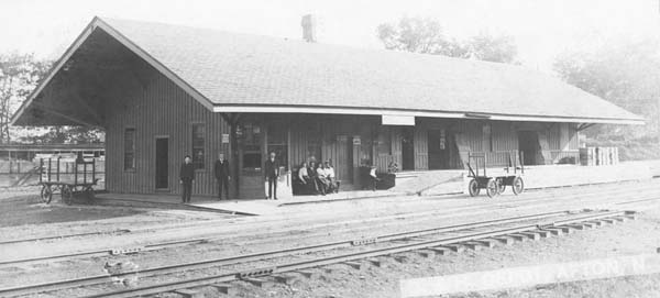 Delaware & Hudson Depot, Afton, New York