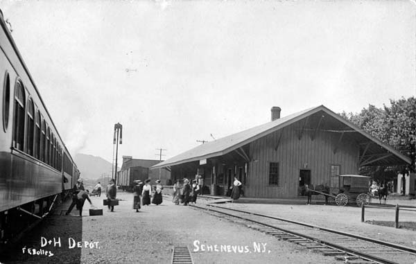 Delaware & Hudson Depot, Schenevus, New York
