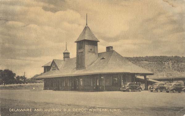 Delaware & Hudson Railroad Depot, Whitehall, New York