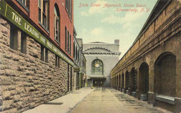 State Street Approach, Union Depot, Schenectady, New York