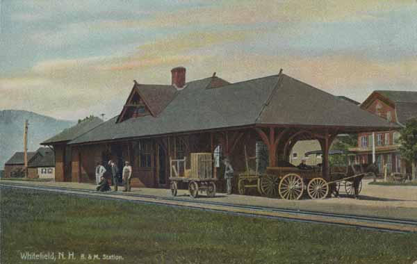 Whitefield, New Hampshire. Boston & Maine Station