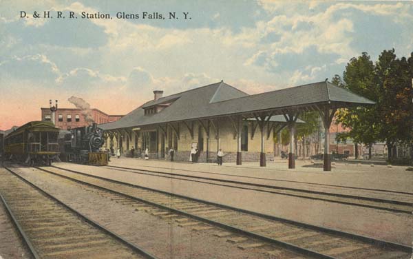 Delaware & Hudson Railroad Station, Glens Falls, New York