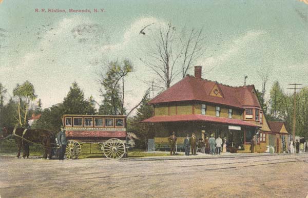 Railroad Station, Menands, New York