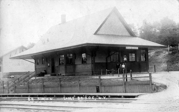 Railroad Station, Eagle Bridge, New York