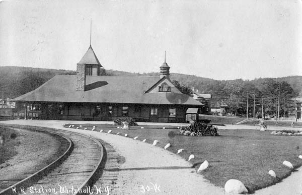 Railroad Station, Whitehall, New York