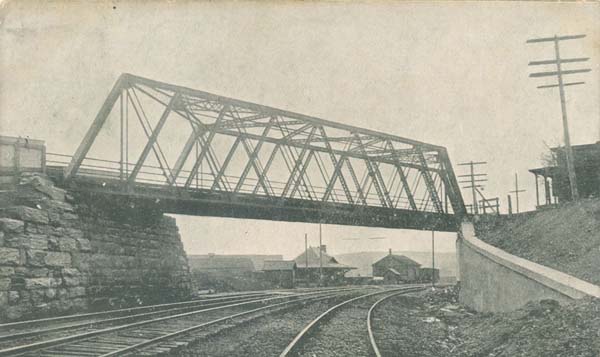 Railroad Bridge and Station, East Chatham, New York