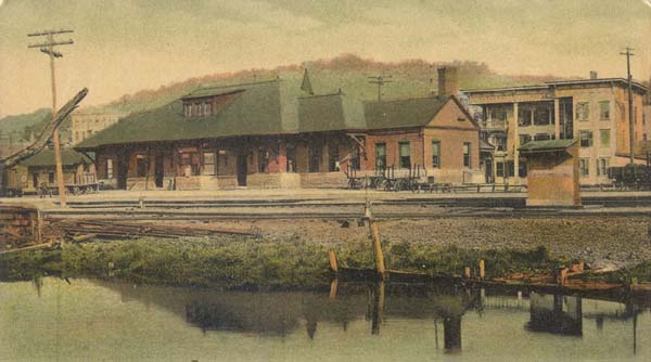 Oneonta, New York.  Delaware & Hudson Depot