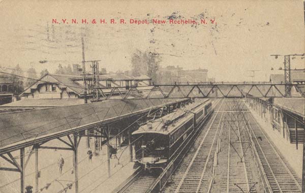 New York, New Haven & Hartford Railroad Depot, New Rochelle, New York