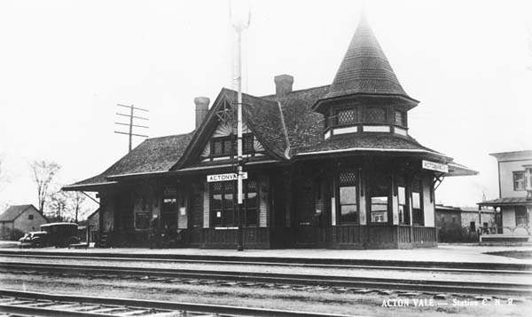 Acton Vale - Station, Canadian National Railways