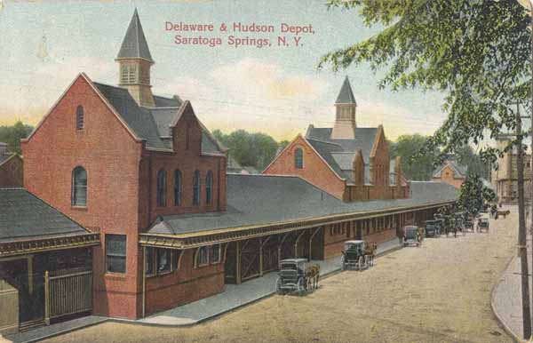 Delaware & Hudson Depot, Saratoga Springs, New York
