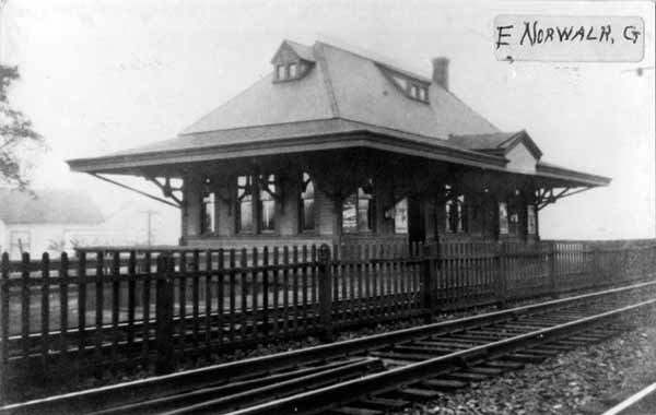 Railroad Station, East Norwalk, Connecticut