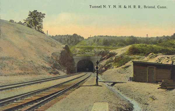 Tunnel New York, New Haven & Hartford Railroad, Bristol, Connecticut