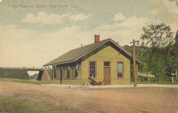 The Railroad Station, East Haven, Connecticut