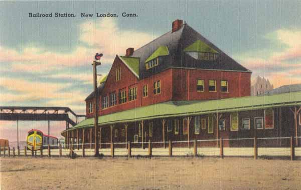 Railroad Station, New London, Connecticut
