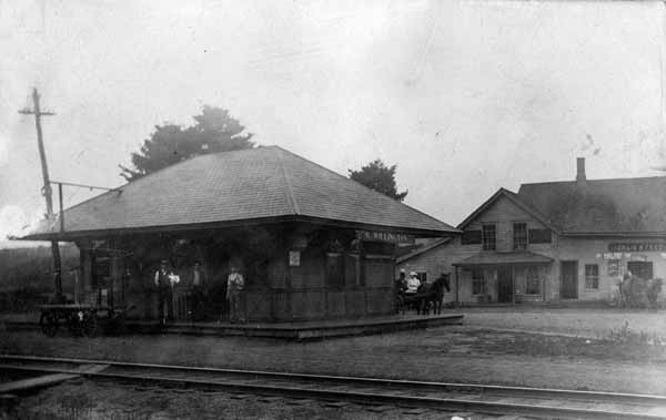 Railroad Station, West Willington, Connecticut