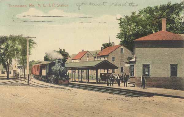 Thomaston, Maine, Maine Central Railroad Station