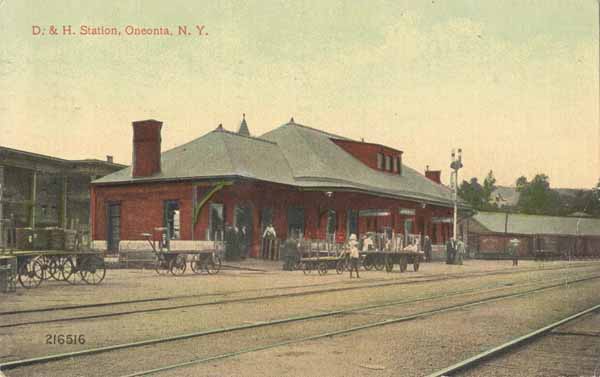 Delaware & Hudson Station, Oneonta, New York