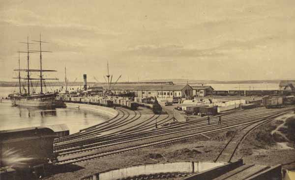 Intercolonial Railway Docks - Pictou, Nova Scotia