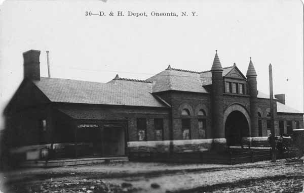 Delaware & Hudson Depot, Oneonta, New York