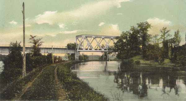 Windsor Locks Canal and New York & New Haven Railroad Bridge