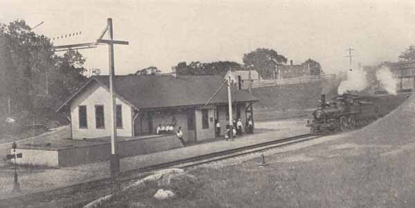 Railroad Station, Gale's Ferry, Connecticut