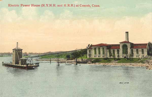 Electric Power House (New York, New Haven & Hartford Railroad) at Coscob, Connecticut