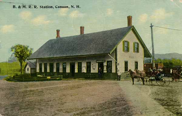 Boston & Maine Railroad Station, Canaan, New Hampshire