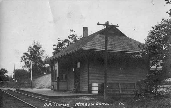 Railroad Station, Merrow, Connecticut