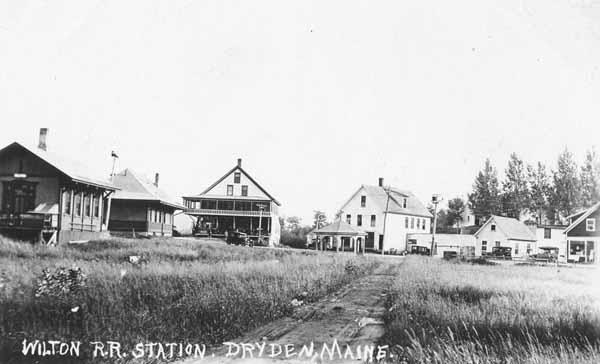 Wilton Railroad Station, Dryden, Maine