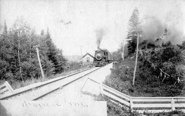 Maine Central Railroad, Warren, Maine