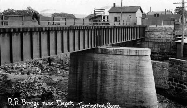 Railroad Bridge near Depot, Torrington, Connecticut