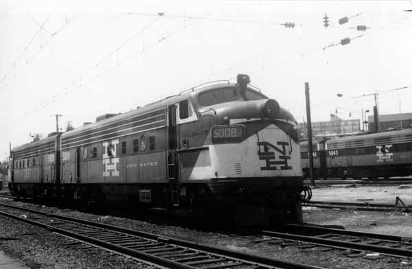 New Haven Railroad #5008 at New Haven, Connecticut