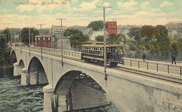 Trolley Bridge, Waterville, Maine