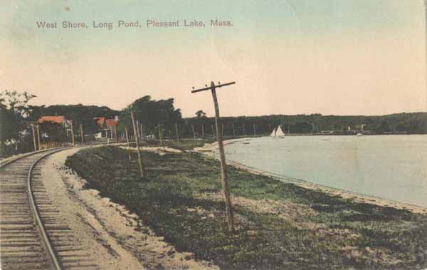 West Shore, Long Pond, Pleasant Lake, Massachusetts