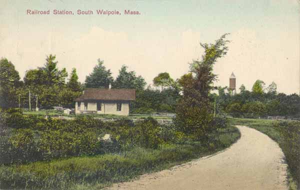 Railroad Station, South Walpole, Massachusetts