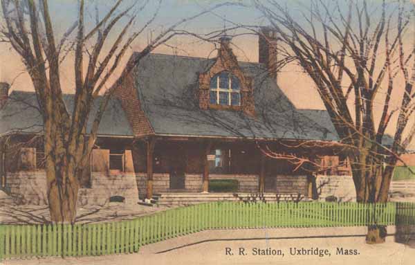Railroad Station, Uxbridge, Massachusetts