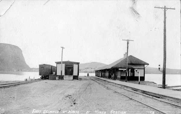 First Glimpse of Kineo, Kineo Station