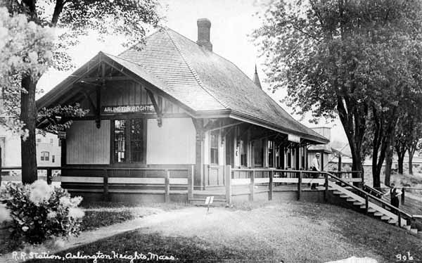 Railroad Station, Arlington Heights, Massachusetts