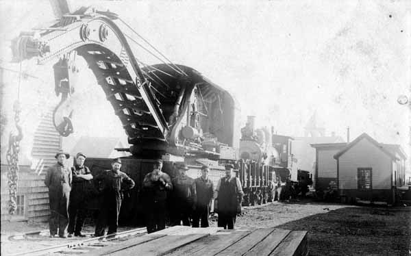 Railroad Wreck Crane