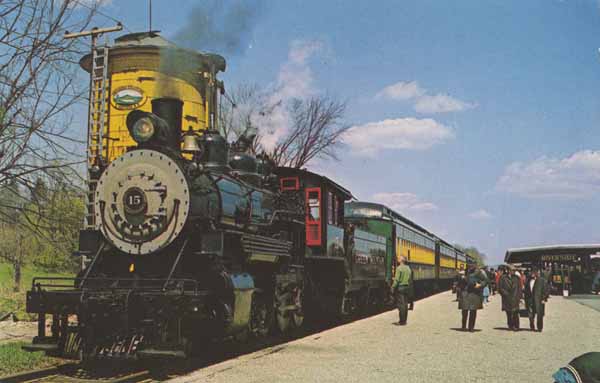 Steamtown U.S.A., Bellows Falls, Vermont, Home of Steam Trains of Yesteryear