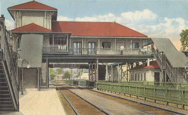 New York, New Haven & Hartford Depot, Hyde Park, Massachusetts