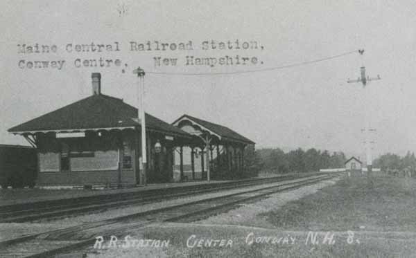 Railroad Station, Center Conway, New Hampshire