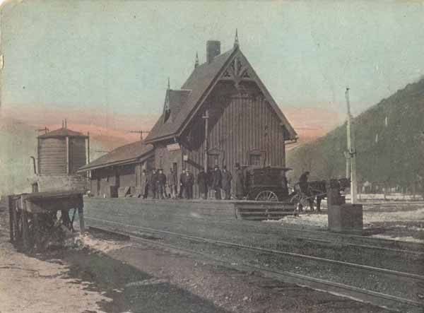 Delaware & Hudson Station, Worcester, New York