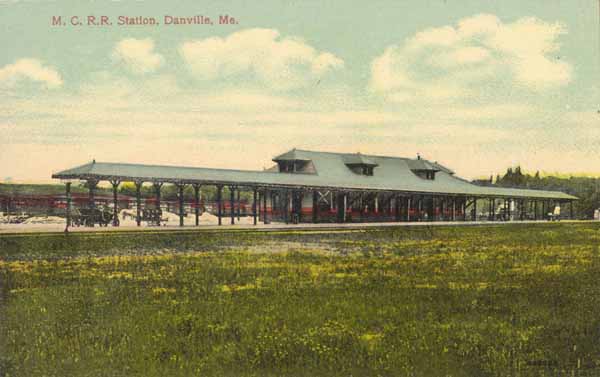 Maine Central Railroad Station, Danville, Maine