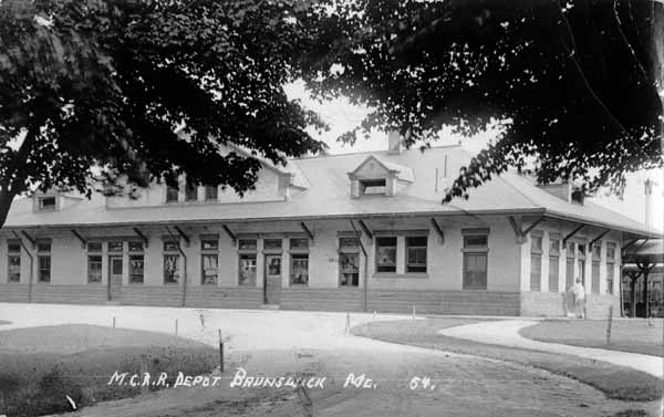 Maine Central Railroad Depot, Brunswick, Maine