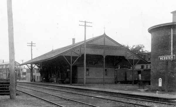 New York, New Haven & Hartford Depot, Webster, Massachusetts