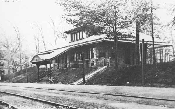 Railroad Station, Ashmont, Massachusetts