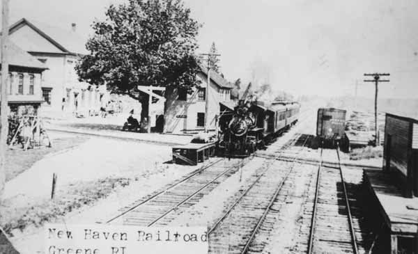 New Haven Railroad Station, Greene, Rhode Island